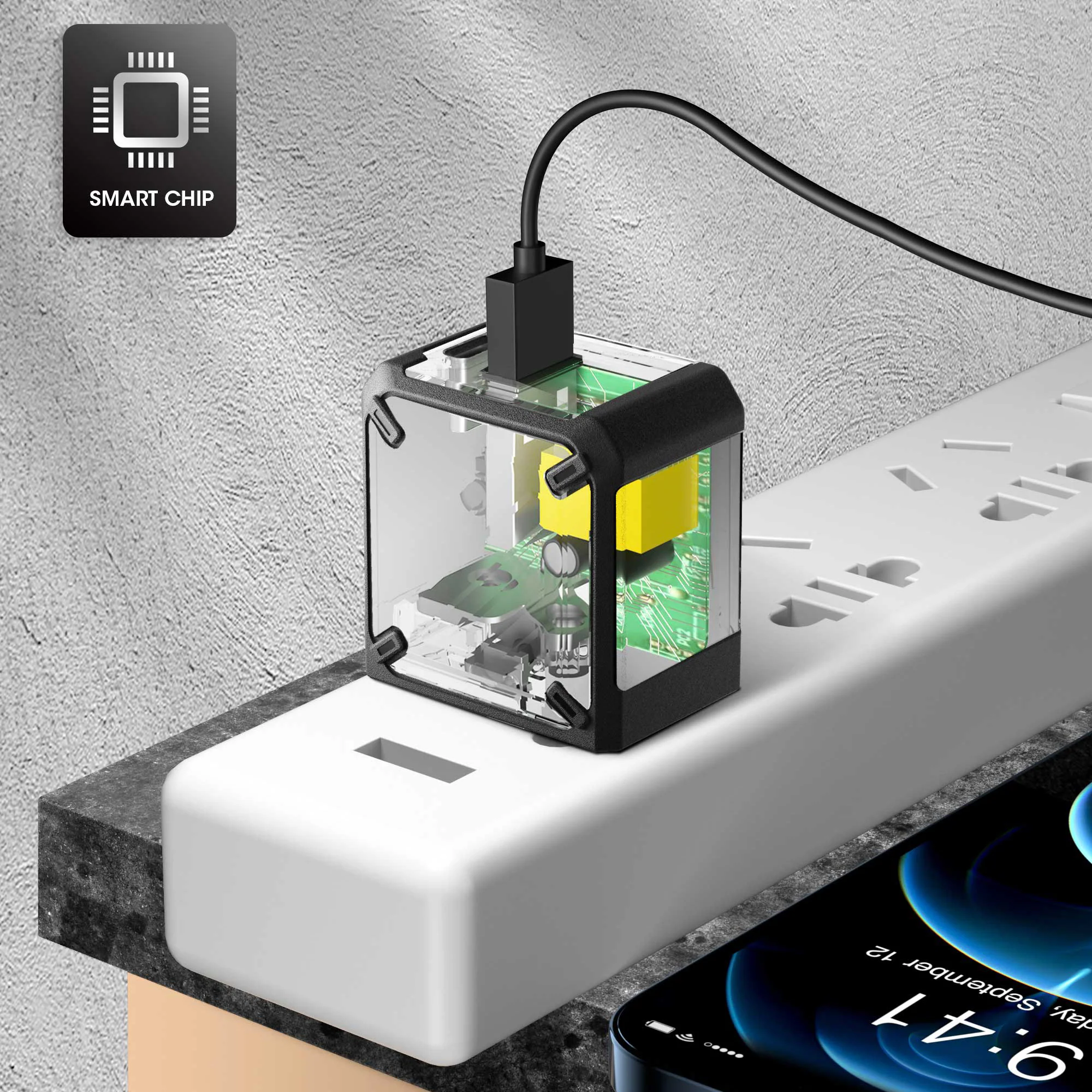 20W Foldable Wall Charger with Dual Ports - Image 5