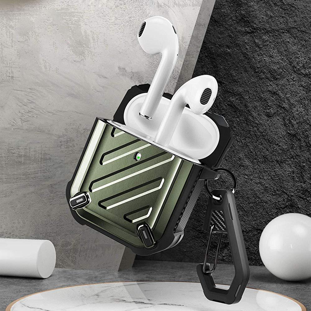 Apple AirPods 1 & 2 Unicorn Beetle Pro Rugged Case-Dark Green - Image 3