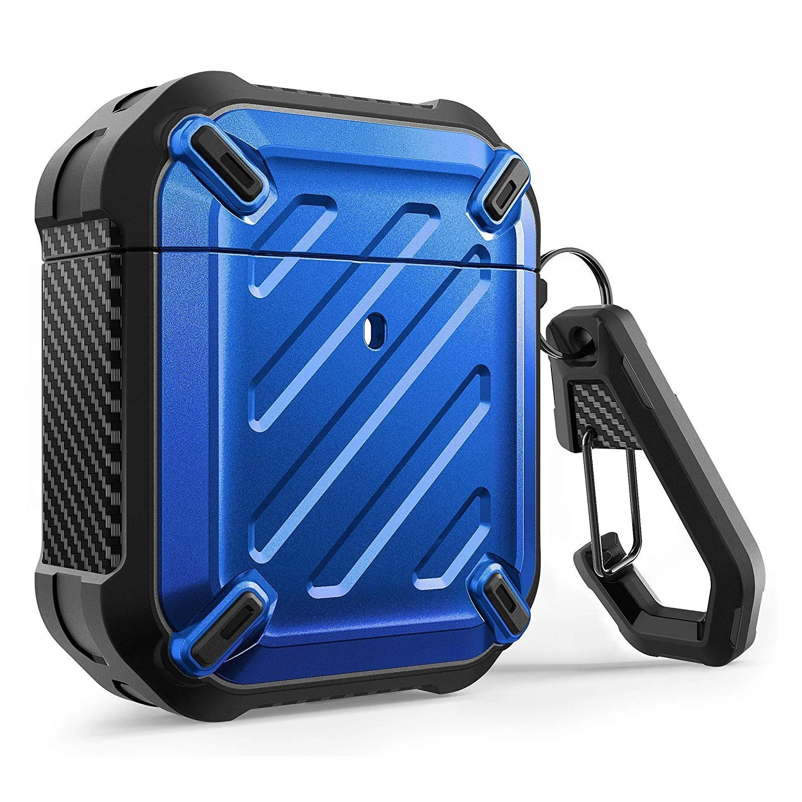 Apple AirPods 1 & 2 Unicorn Beetle Pro Rugged Case-Metallic Blue - Image 7