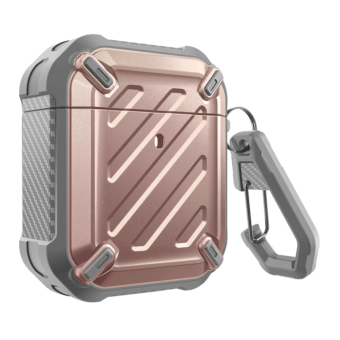 Apple AirPods 1 & 2 Unicorn Beetle Pro Rugged Case-Rose Gold - Image 7