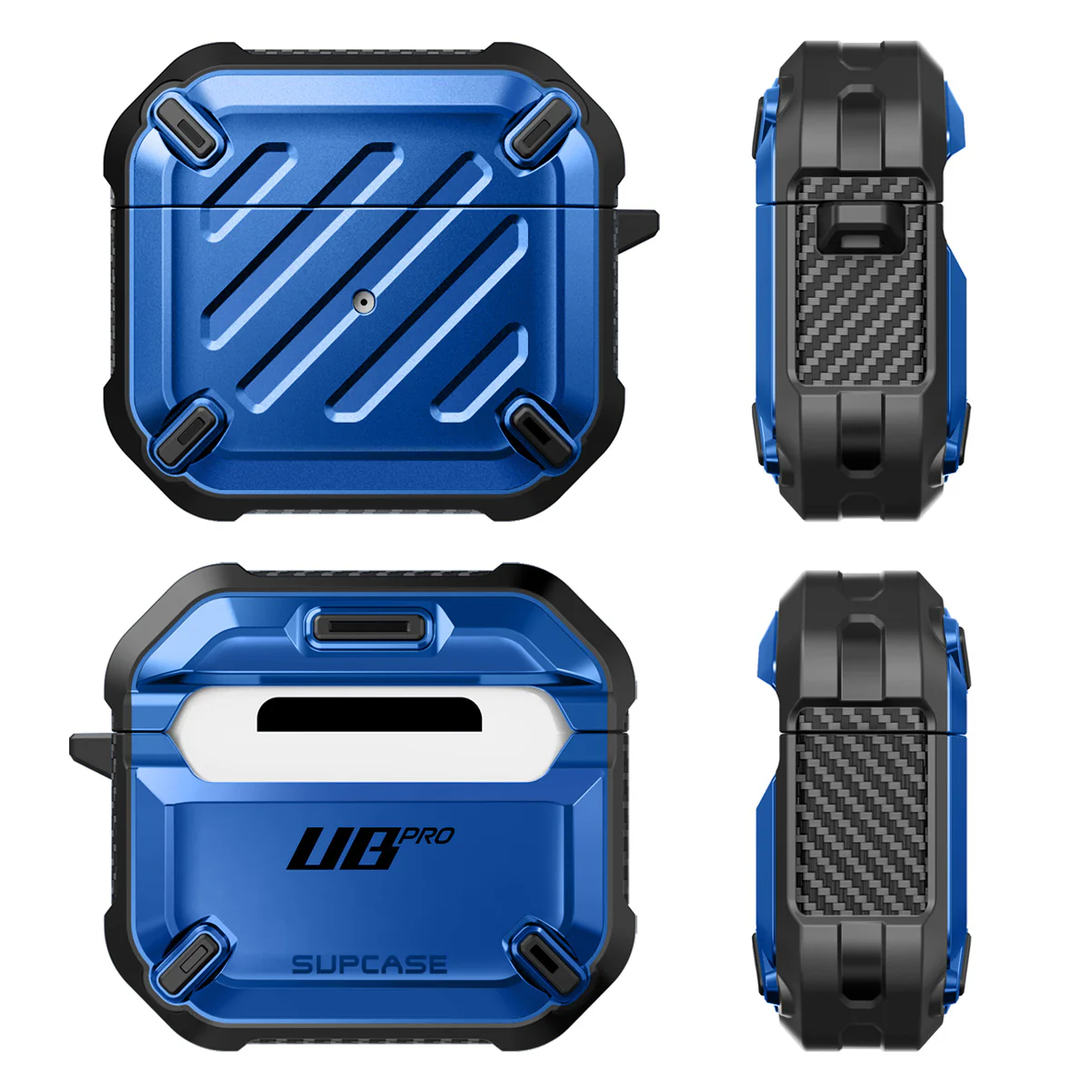 Apple AirPods 3 Unicorn Beetle PRO Rugged Case-Metallic Blue - Image 8