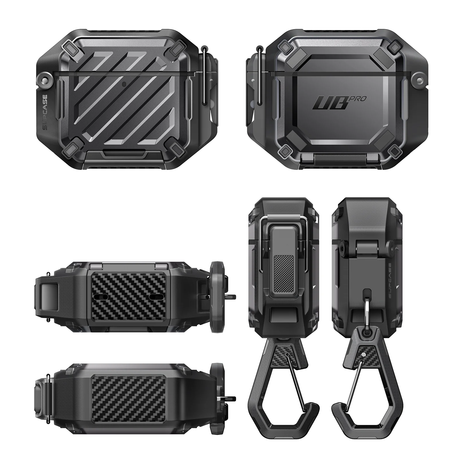 Apple AirPods 4 Unicorn Beetle PRO Rugged Case-Black - Image 10