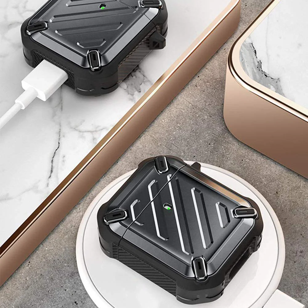 Apple AirPods 1 & 2 Unicorn Beetle Pro Rugged Case-Black - Image 6