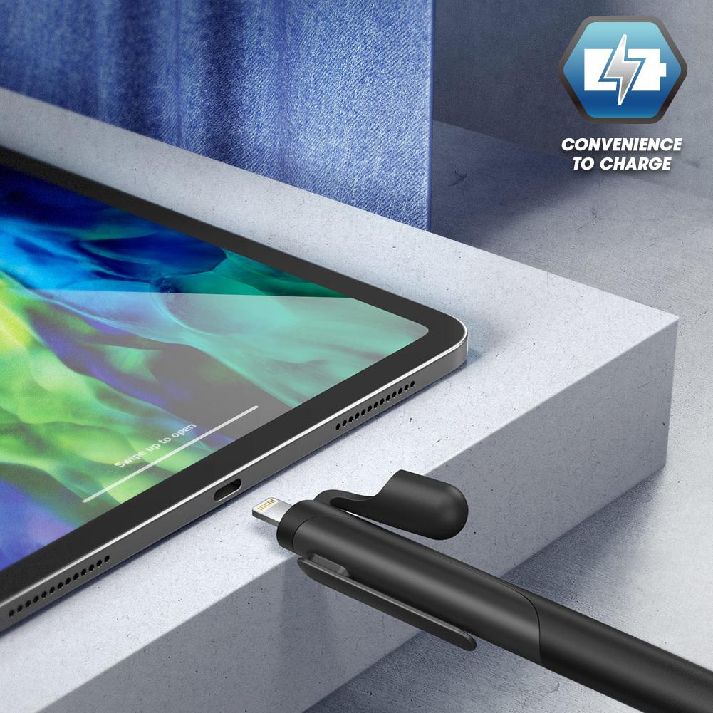 Apple Pencil 1 Silicone Protective Case-Black - Image 4