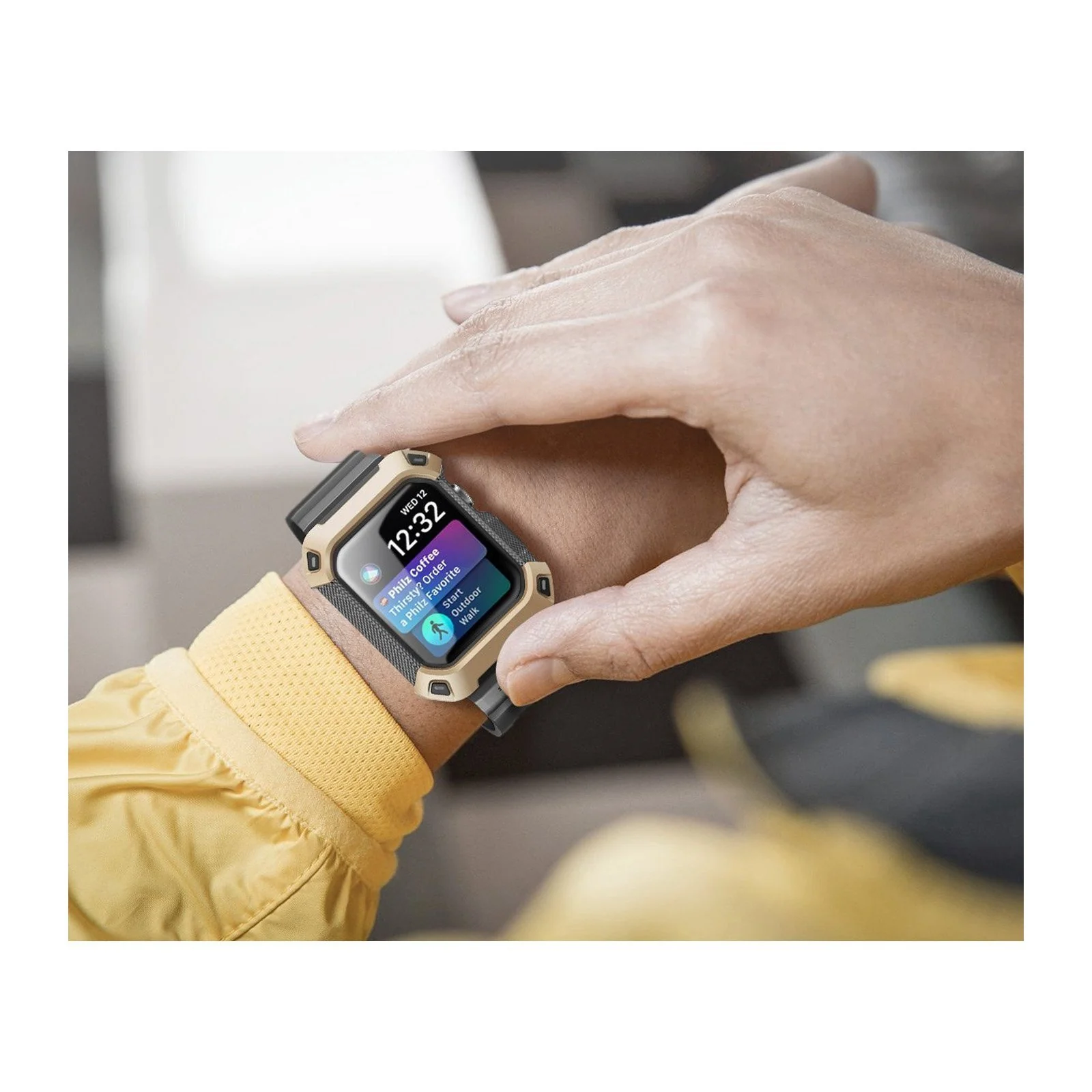 Apple Watch UB Pro Wristband Case (40mm/41mm)-Gold - Image 6