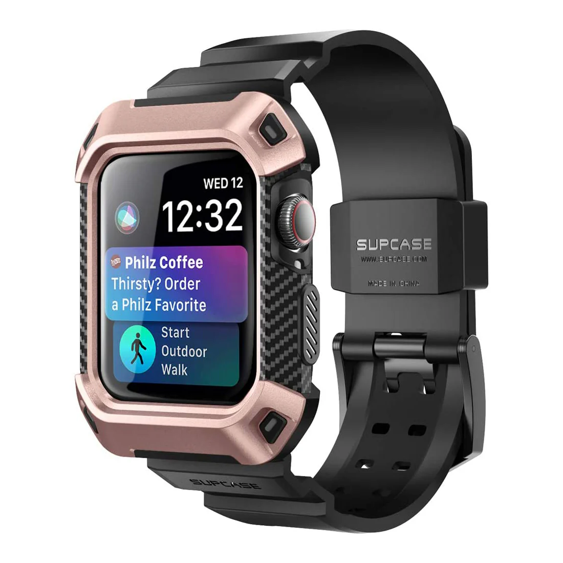Apple Watch UB Pro Wristband Case (40mm/41mm)-Rose Gold - Image 8