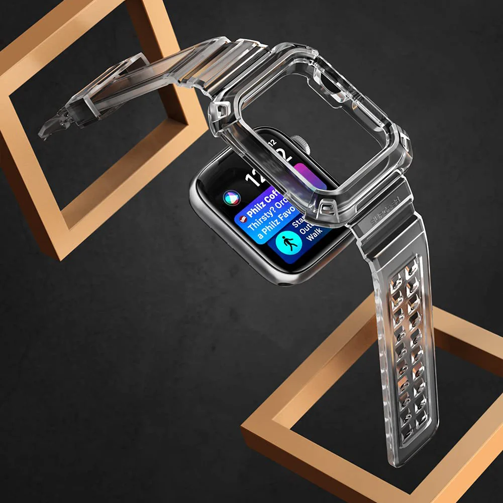 Apple Watch UB Pro Wristband Case (44mm/45mm)-Clear - Image 4