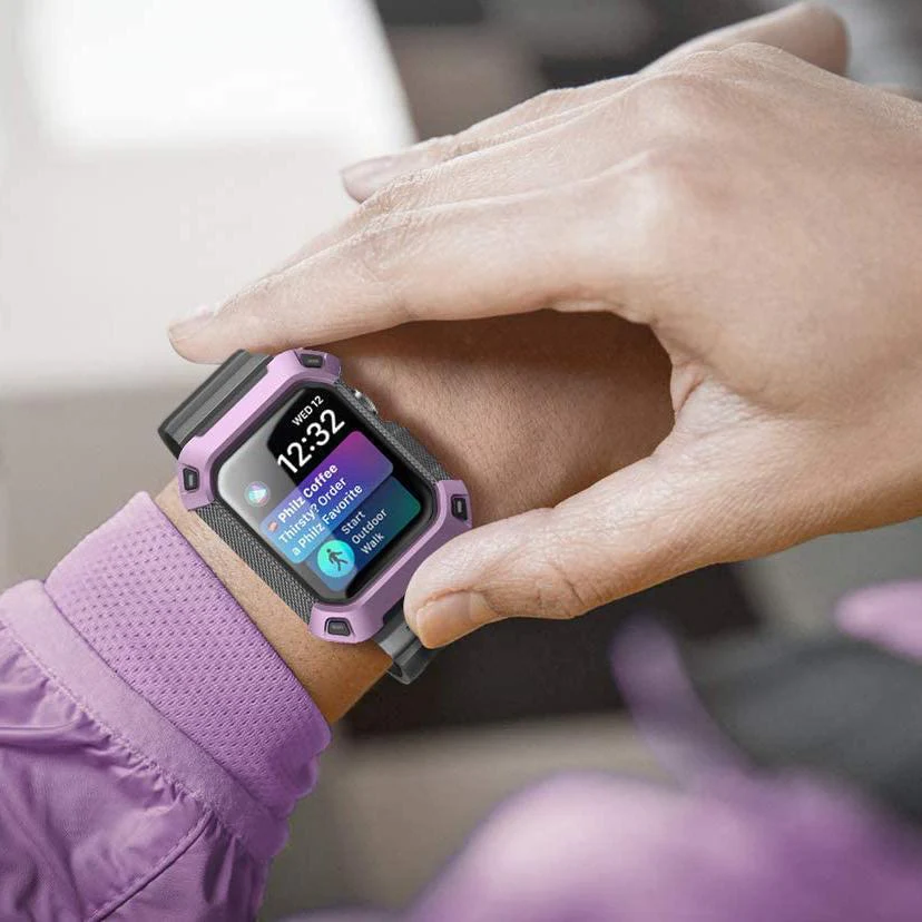 Apple Watch UB Pro Wristband Case (44mm/45mm)-Purple - Image 6
