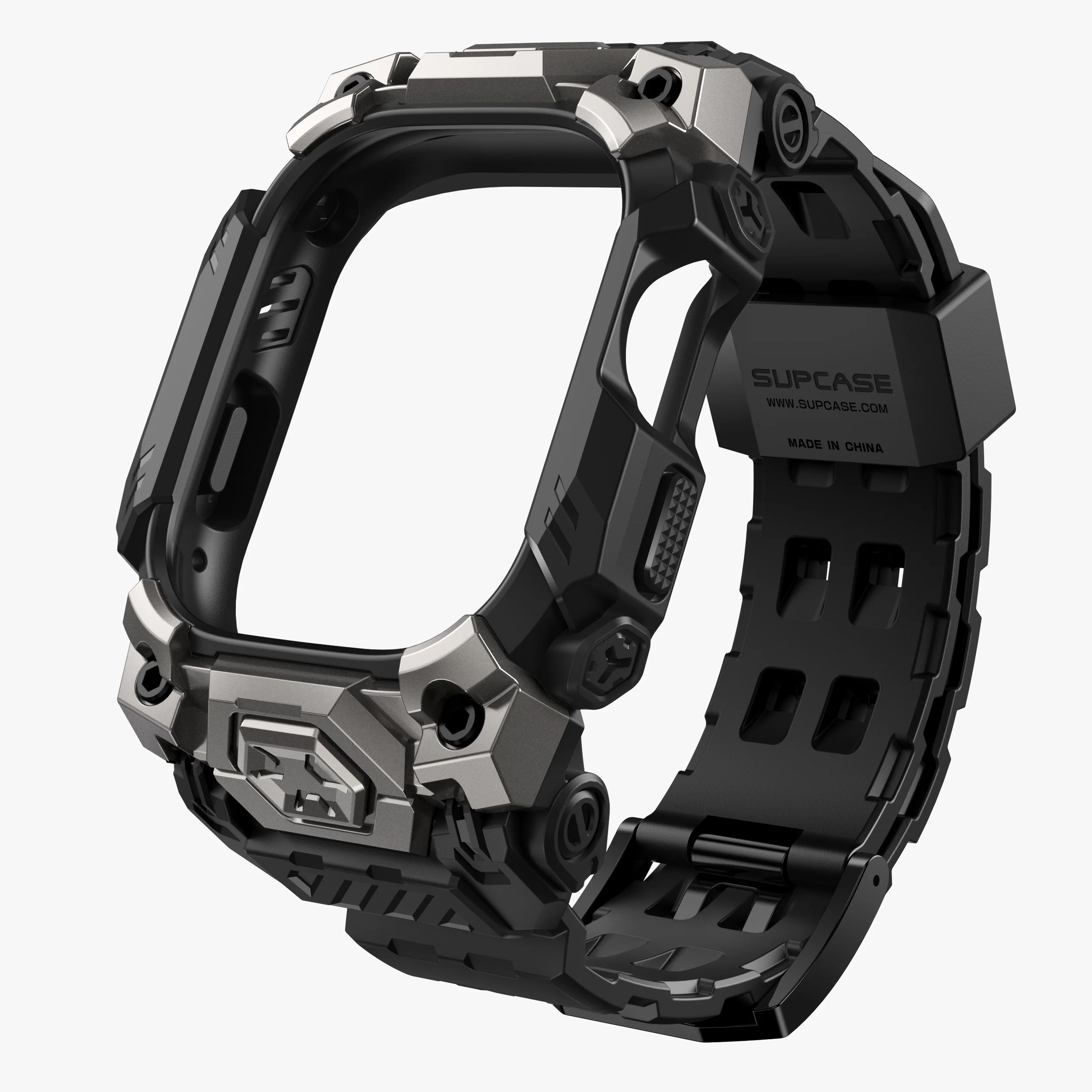 Apple Watch UB Ore Wristband Case (49mm)-Black - Image 9