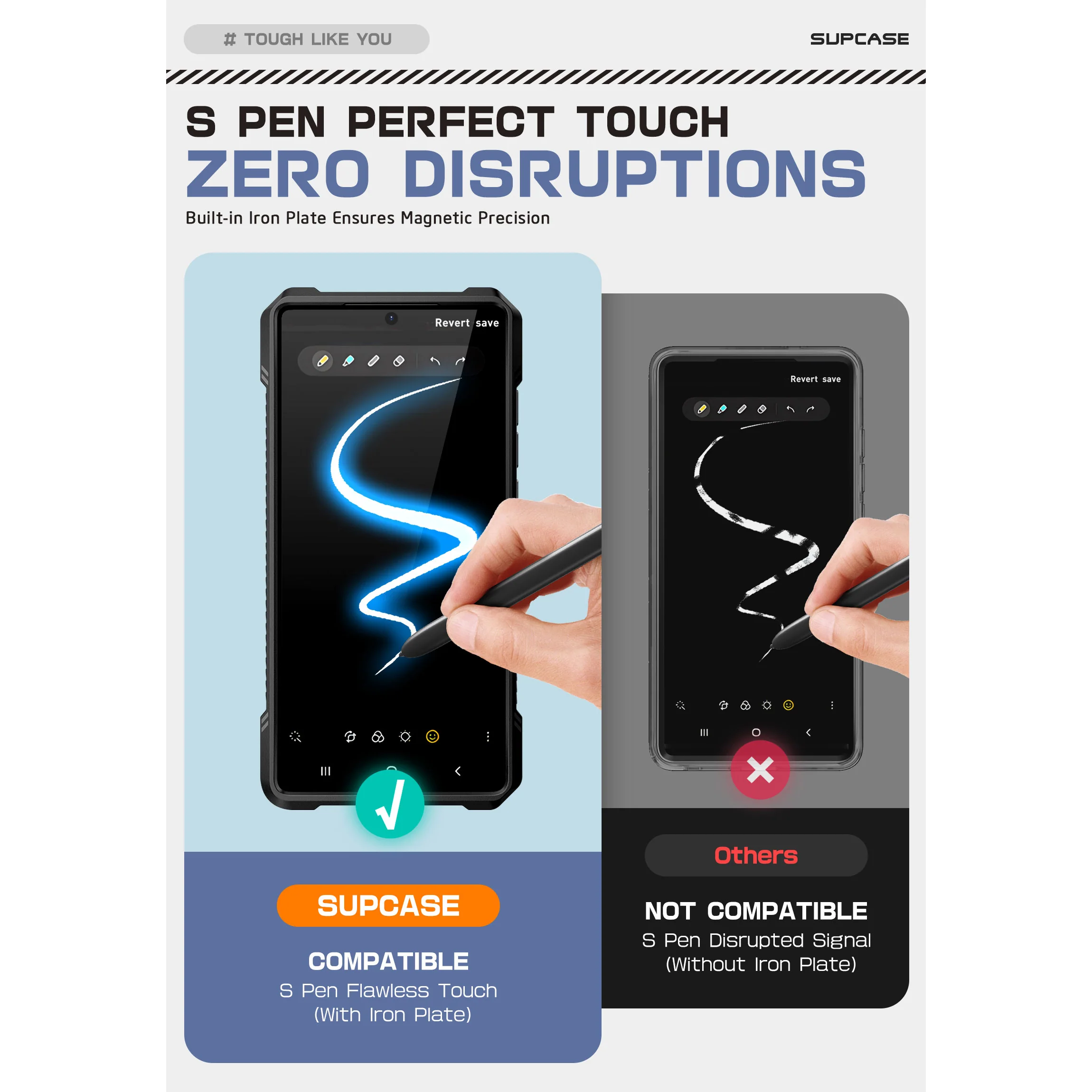 Bundle Sale - MagFlip Magnetic Wallet with iPhone/Samsung Compatible & Galaxy S25 Ultra UB Mag XT Series Phone Case - Image 6