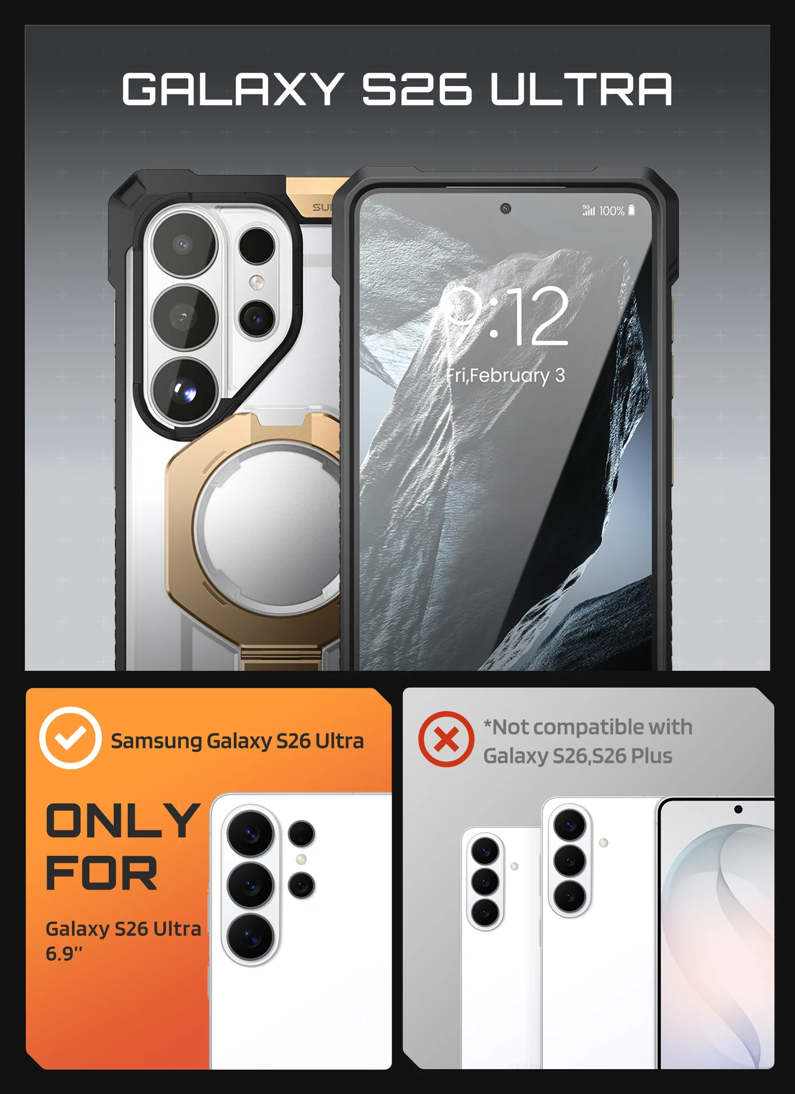Bundle Sale - Galaxy S26 Ultra UB GRIP Series & Dual Magnetic Holder - Image 18