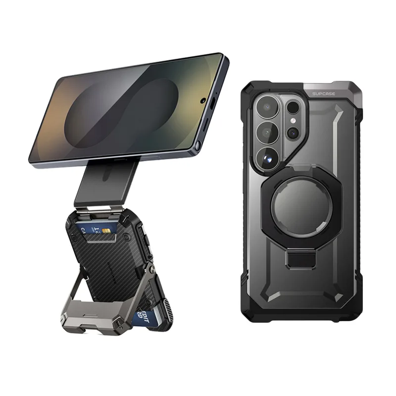 Bundle Sale - Galaxy S26 Ultra UB Grip Series & Samsung/iPhone Compatible MagFlip Wallet - Image 24