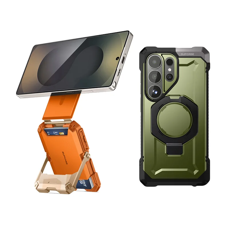 Bundle Sale - Galaxy S26 Ultra UB Grip Series & Samsung/iPhone Compatible MagFlip Wallet - Image 43