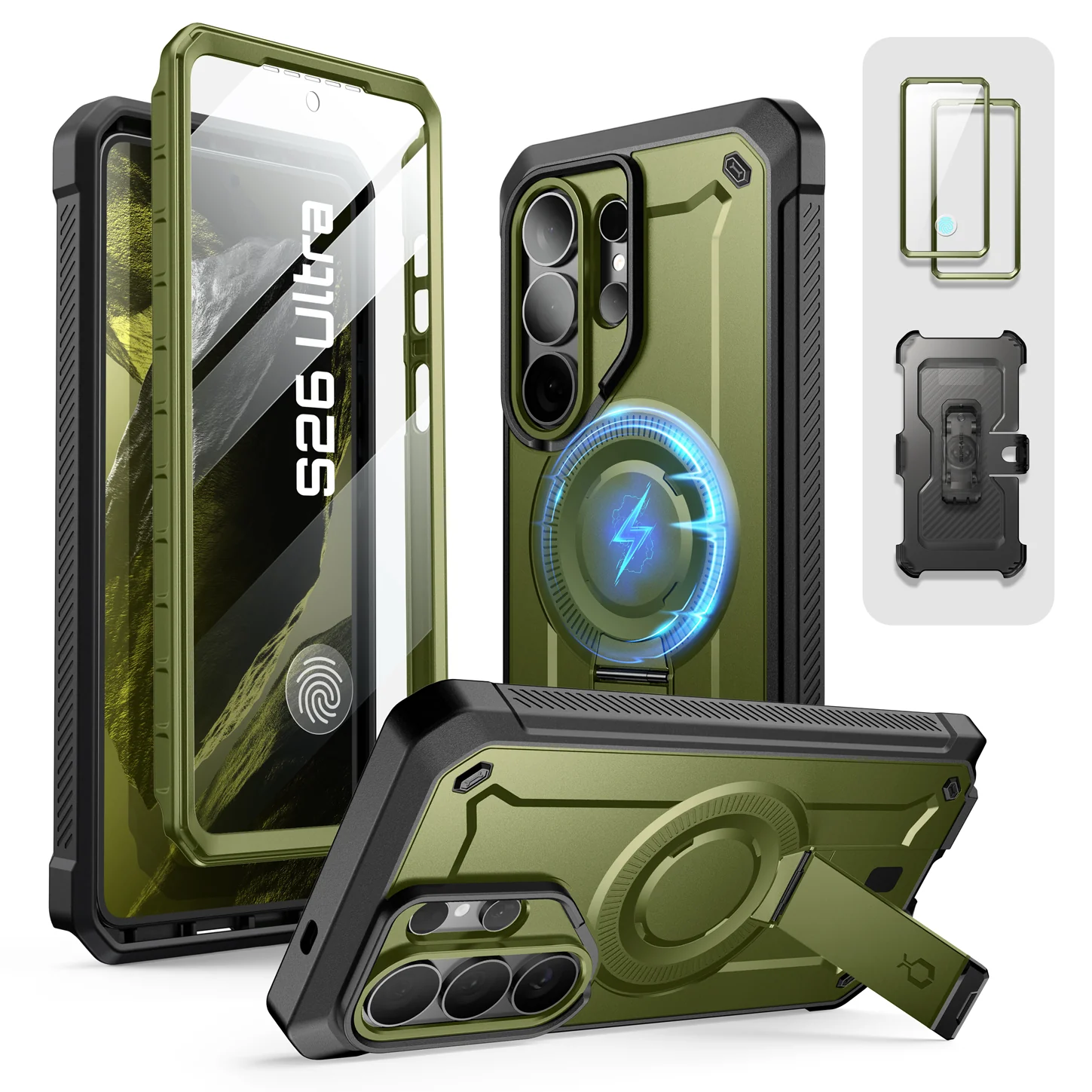 Bundle Sale - Galaxy S26 Ultra UB Pro Mag Series & Samsung/iPhone Compatible MagFlip Wallet - Image 24