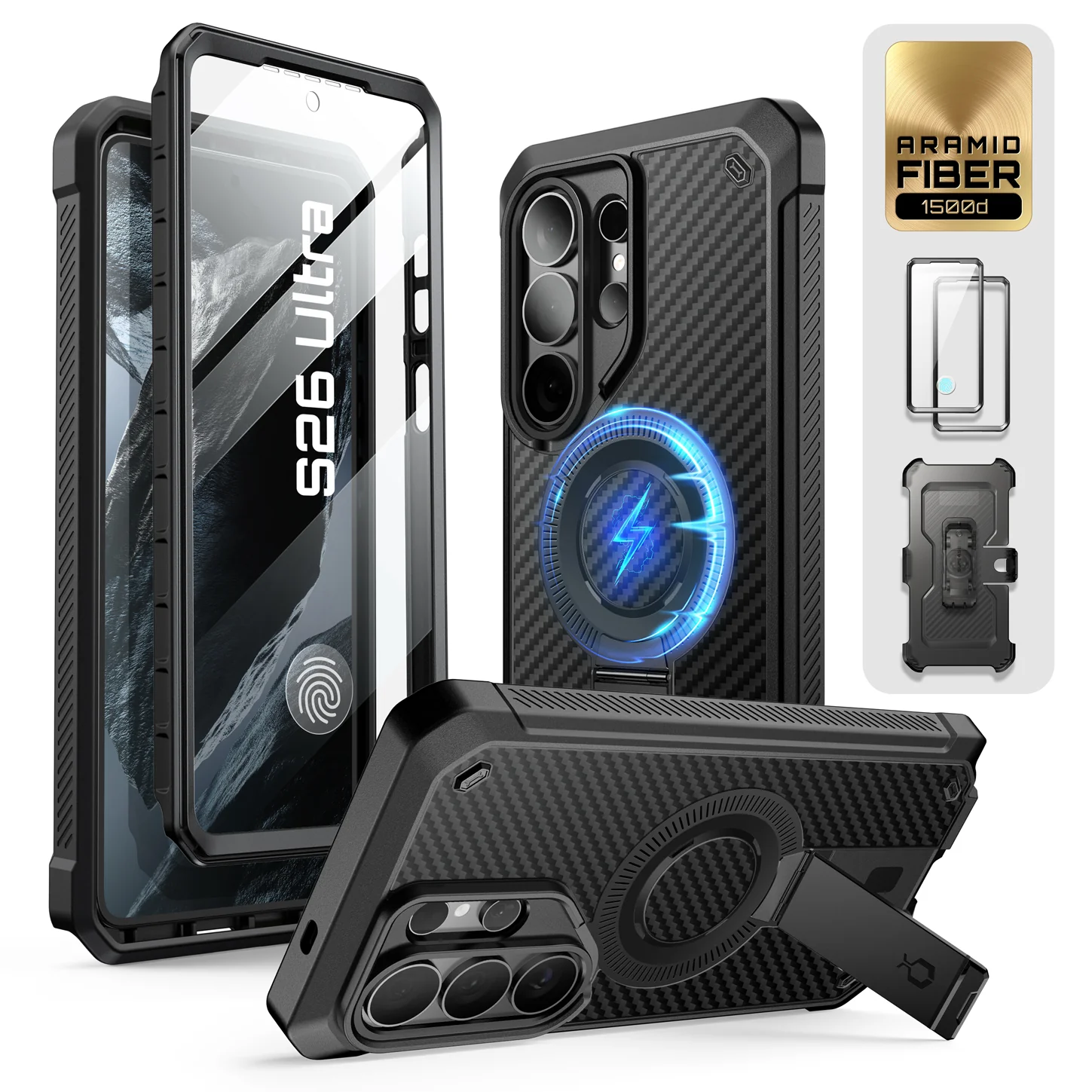 Bundle Sale - Galaxy S26 Ultra UB Pro Mag Series & Samsung/iPhone Compatible MagFlip Wallet - Image 32