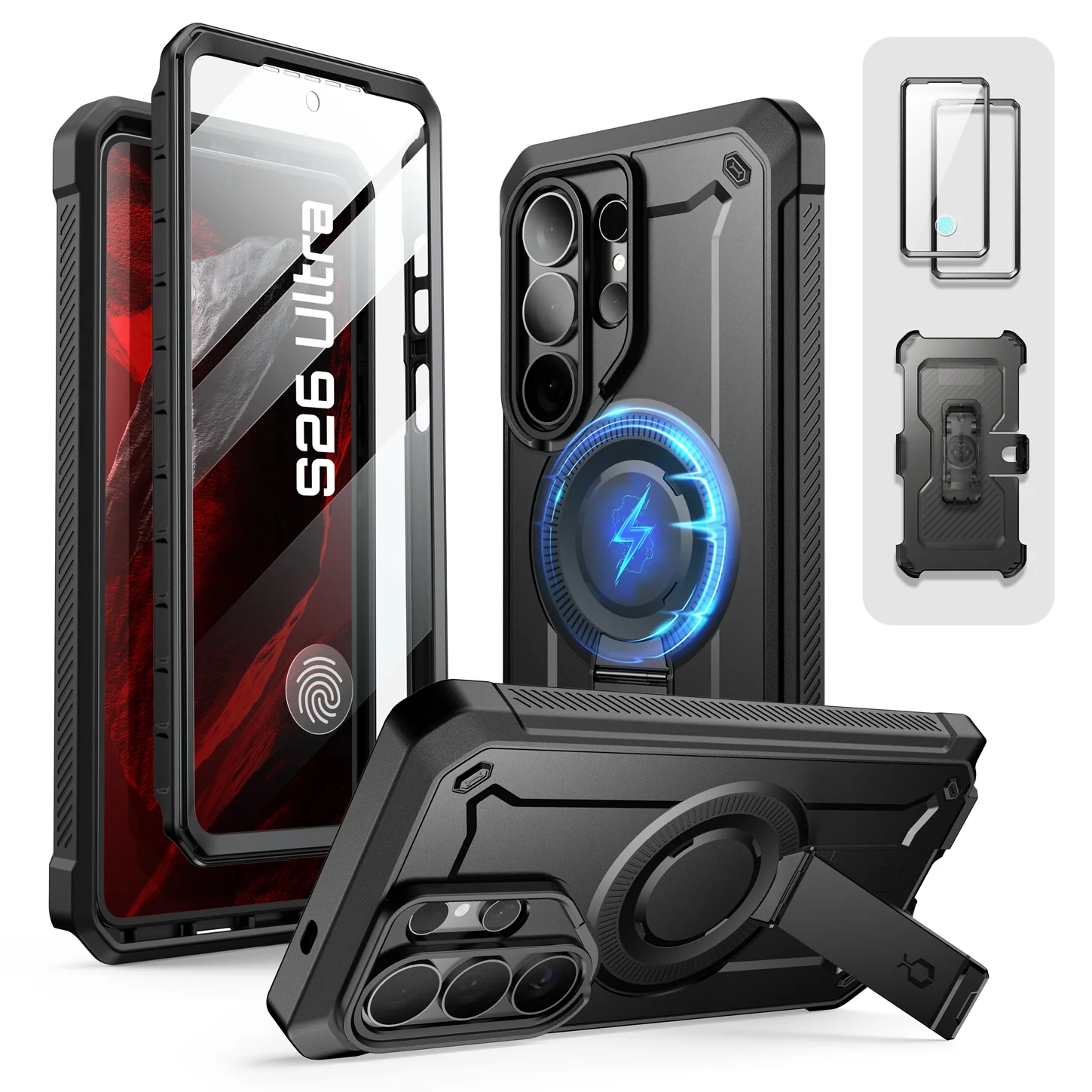 Bundle Sale - Galaxy S26 Ultra UB Pro Mag Series & Samsung/iPhone Compatible MagFlip Wallet - Image 33