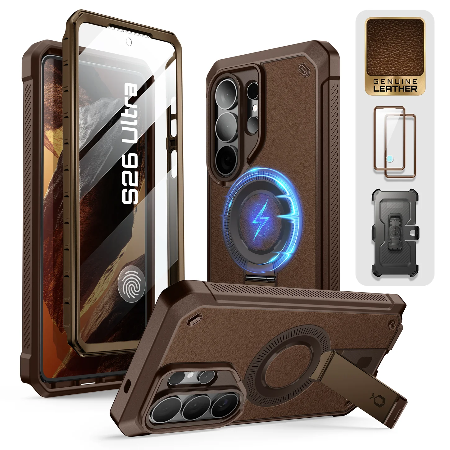 Bundle Sale - Galaxy S26 Ultra UB Pro Mag Series & Samsung/iPhone Compatible MagFlip Wallet - Image 34