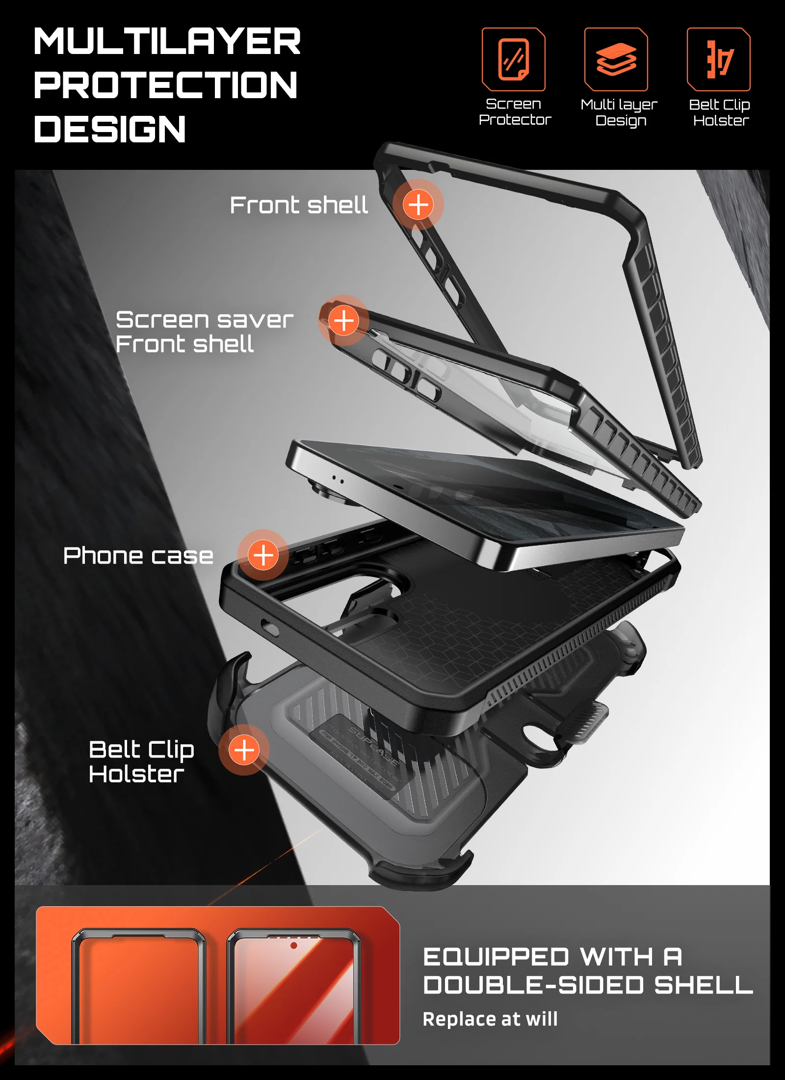 Bundle Sale - Galaxy S26 Ultra UB Pro Mag Series & Samsung/iPhone Compatible MagFlip Wallet - Image 40