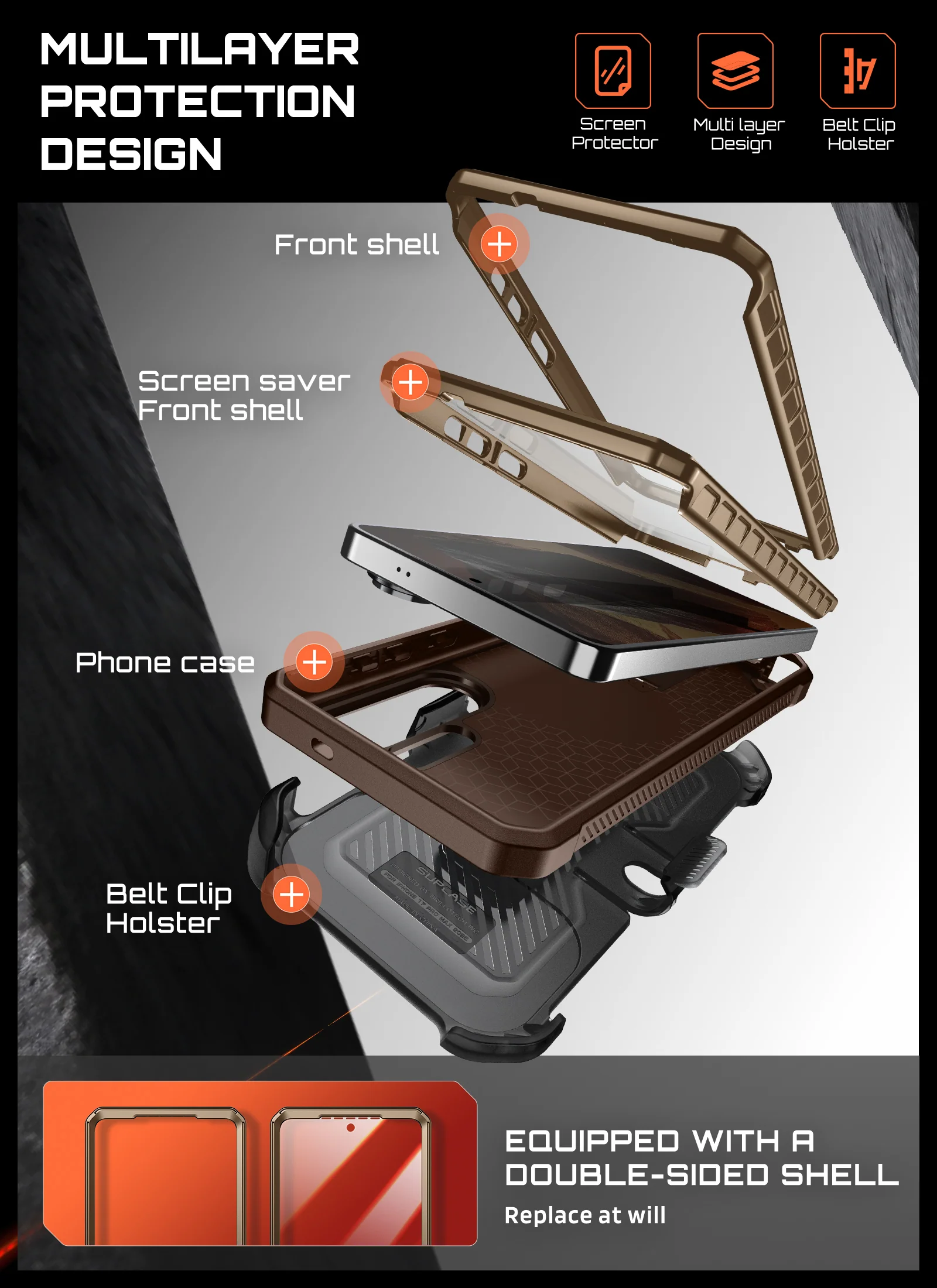 Bundle Sale - Galaxy S26 Ultra UB Pro Mag Series & Samsung/iPhone Compatible MagFlip Wallet - Image 42