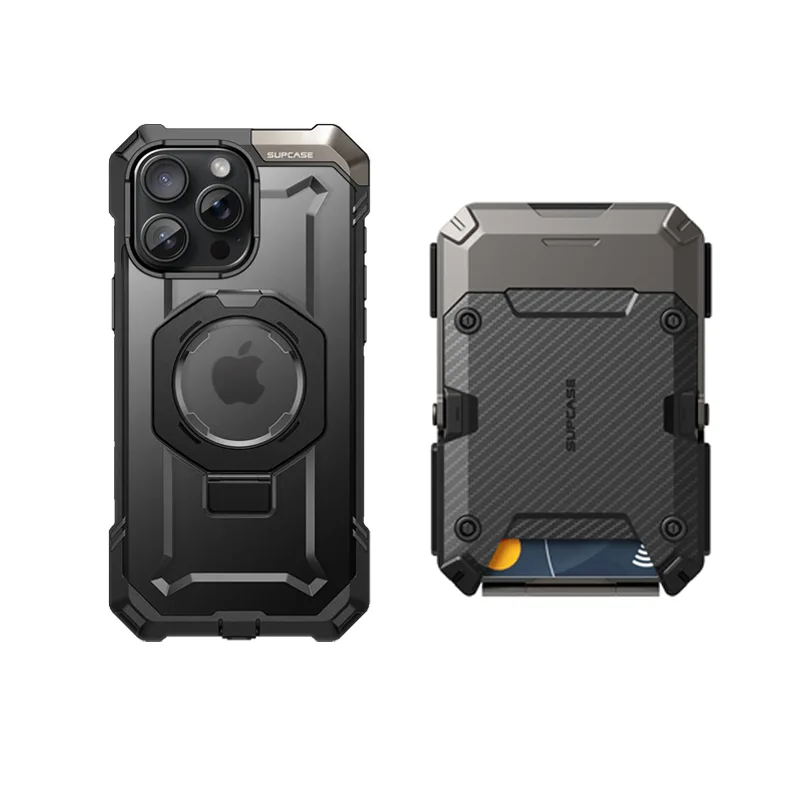 Bundle Sale - iPhone 16 Pro Max UB GRIP Series & MagFlip Wallet with Stand - Image 12