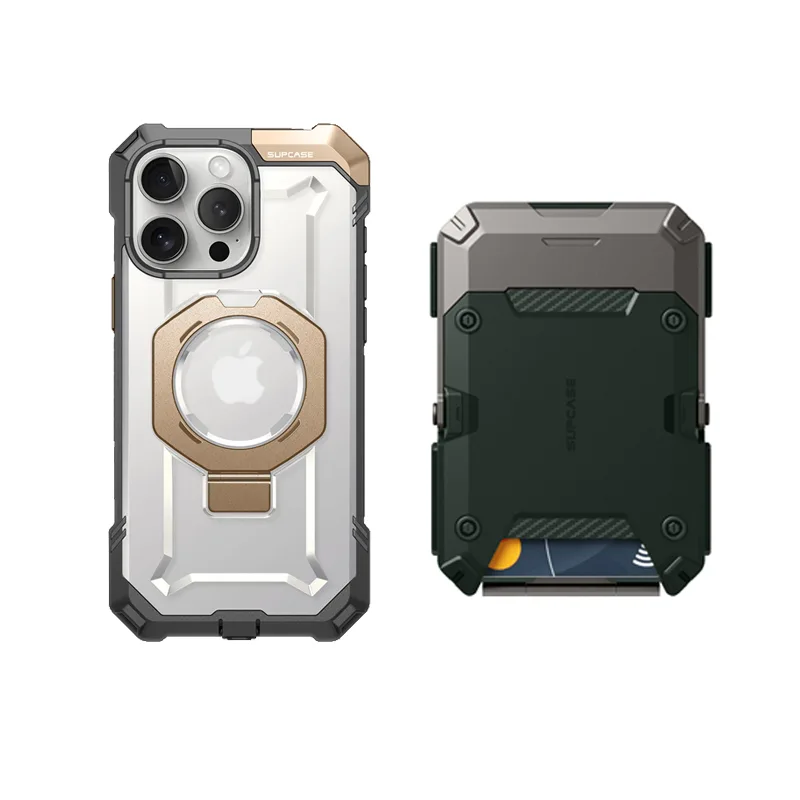 Bundle Sale - iPhone 16 Pro Max UB GRIP Series & MagFlip Wallet with Stand - Image 20