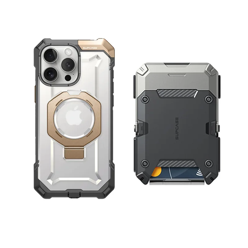 Bundle Sale - iPhone 16 Pro Max UB GRIP Series & MagFlip Wallet with Stand - Image 21