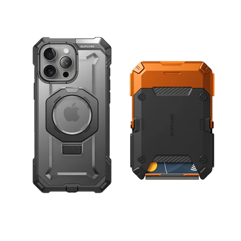 Bundle Sale - iPhone 16 Pro Max UB GRIP Series & MagFlip Wallet with Stand - Image 23