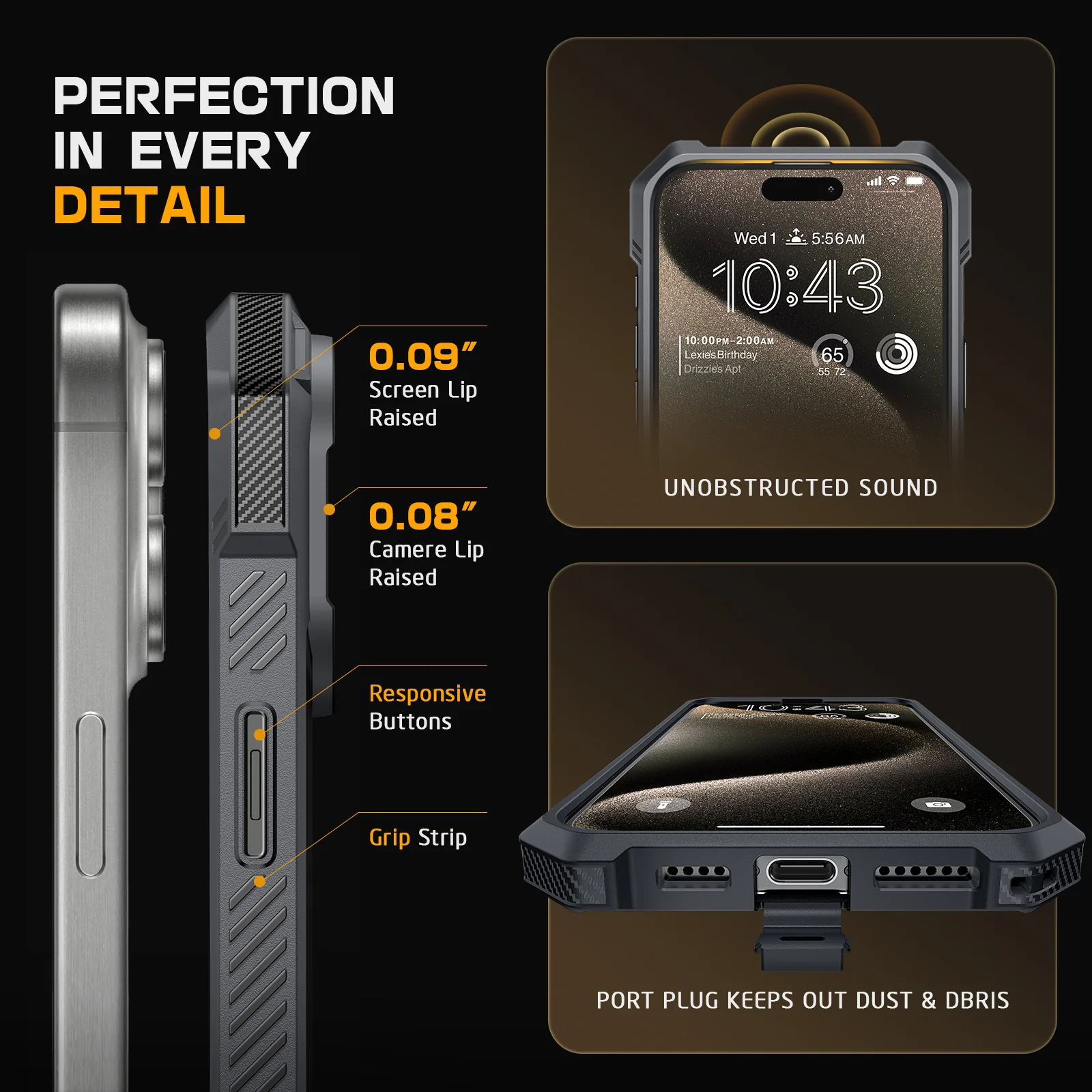 Bundle Sale - iPhone 16 Pro Max UB GRIP Series & MagFlip Wallet with Stand - Image 26