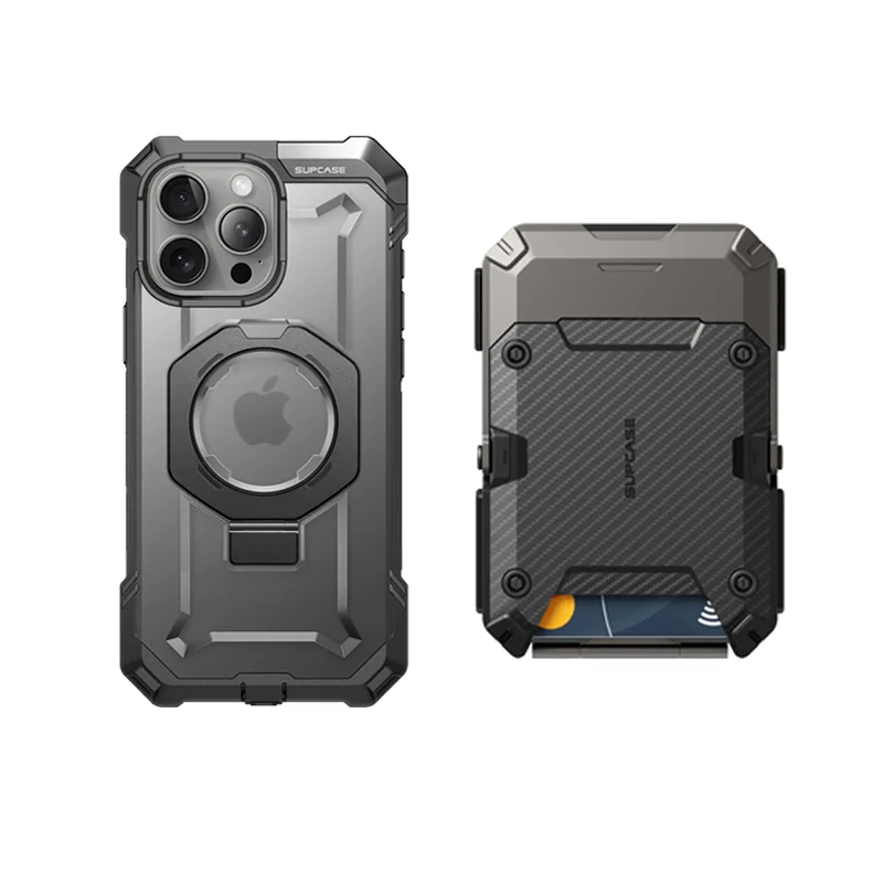 Bundle Sale - iPhone 16 Pro Max UB GRIP Series & MagFlip Wallet with Stand - Image 33