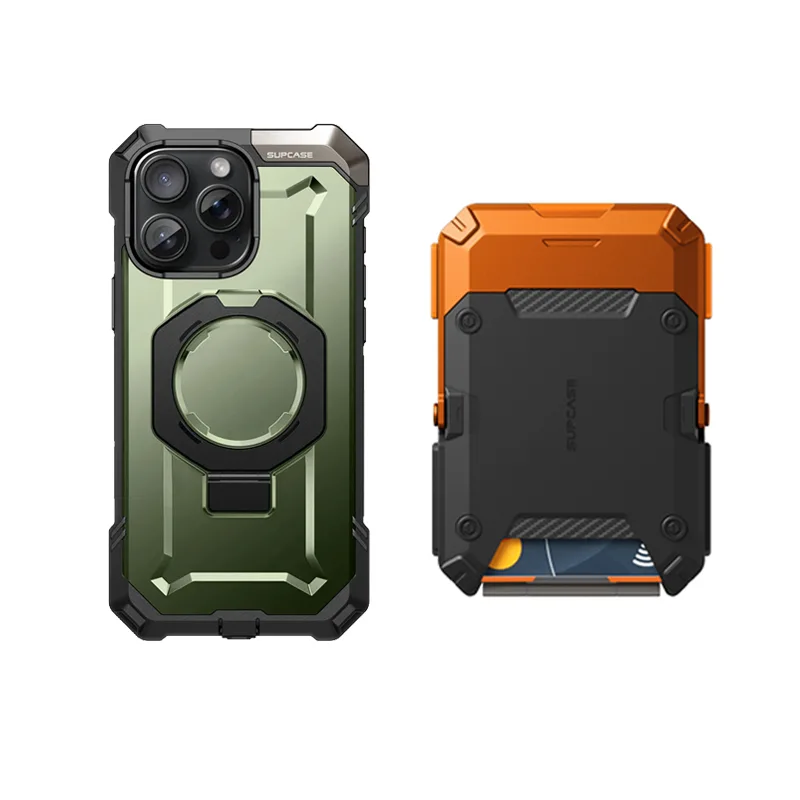 Bundle Sale - iPhone 16 Pro Max UB GRIP Series & MagFlip Wallet with Stand - Image 34