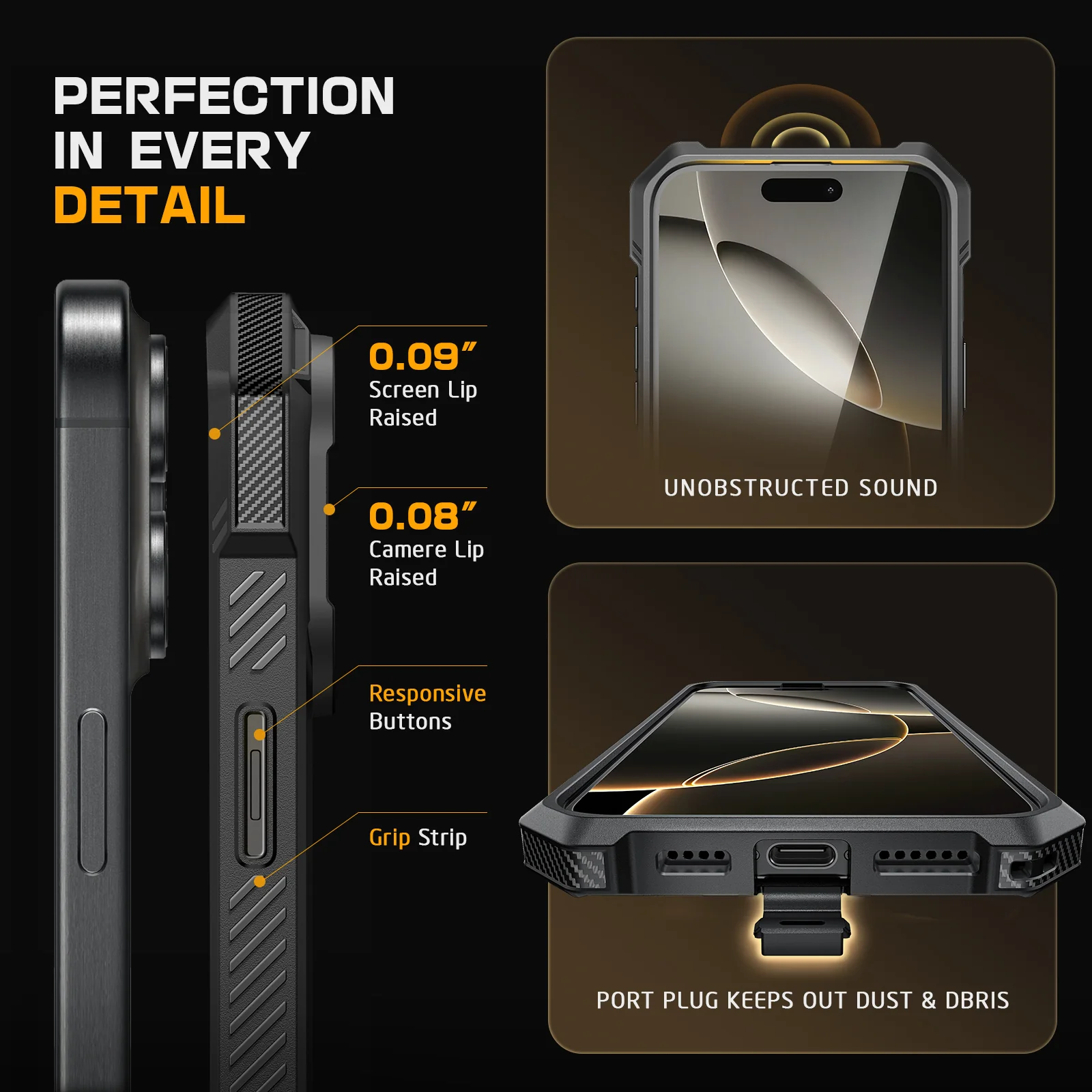 Bundle Sale - iPhone 16 Pro Max UB GRIP Series & MagFlip Wallet with Stand - Image 37