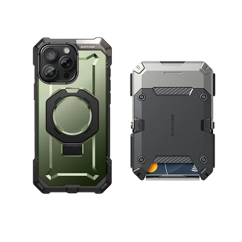 Bundle Sale - iPhone 16 Pro Max UB GRIP Series & MagFlip Wallet with Stand - Image 40