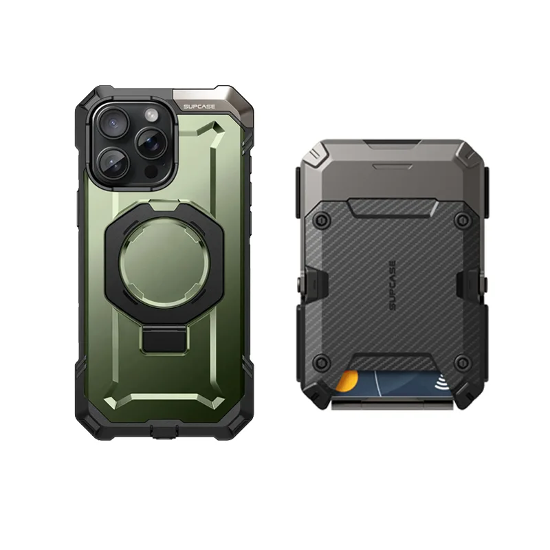Bundle Sale - iPhone 16 Pro Max UB GRIP Series & MagFlip Wallet with Stand - Image 41