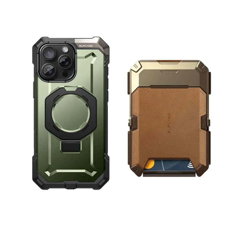 Bundle Sale - iPhone 16 Pro Max UB GRIP Series & MagFlip Wallet with Stand - Image 43