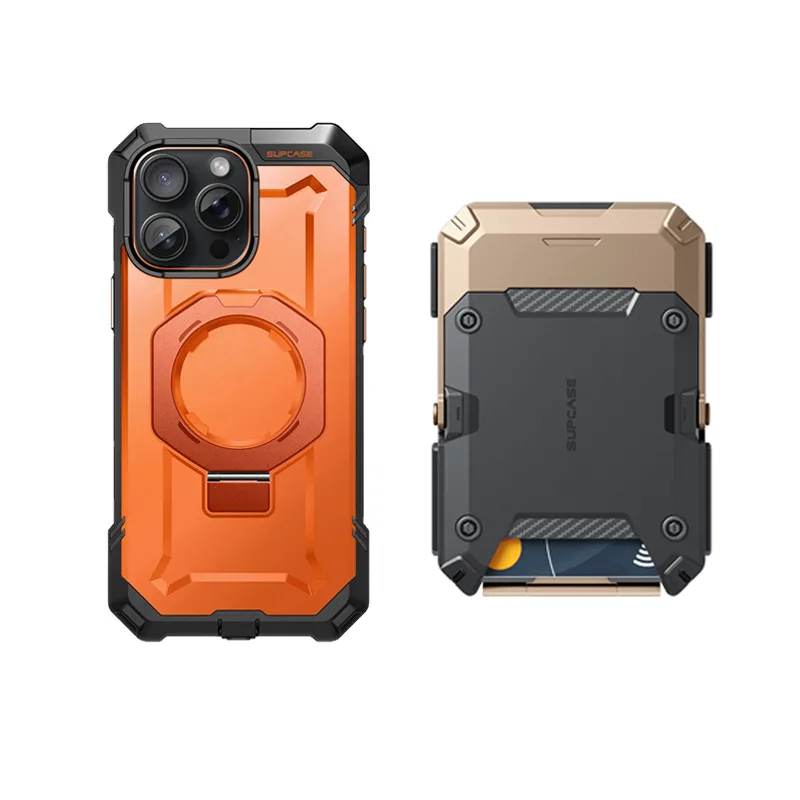Bundle Sale - iPhone 16 Pro Max UB GRIP Series & MagFlip Wallet with Stand - Image 44