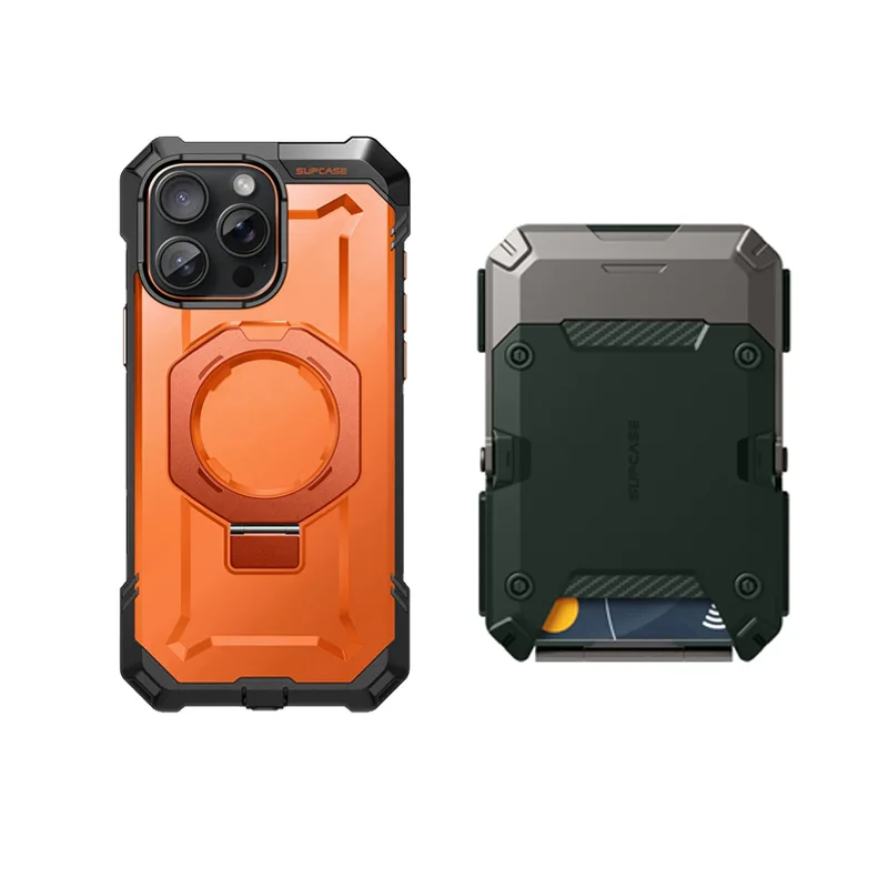 Bundle Sale - iPhone 16 Pro Max UB GRIP Series & MagFlip Wallet with Stand - Image 46