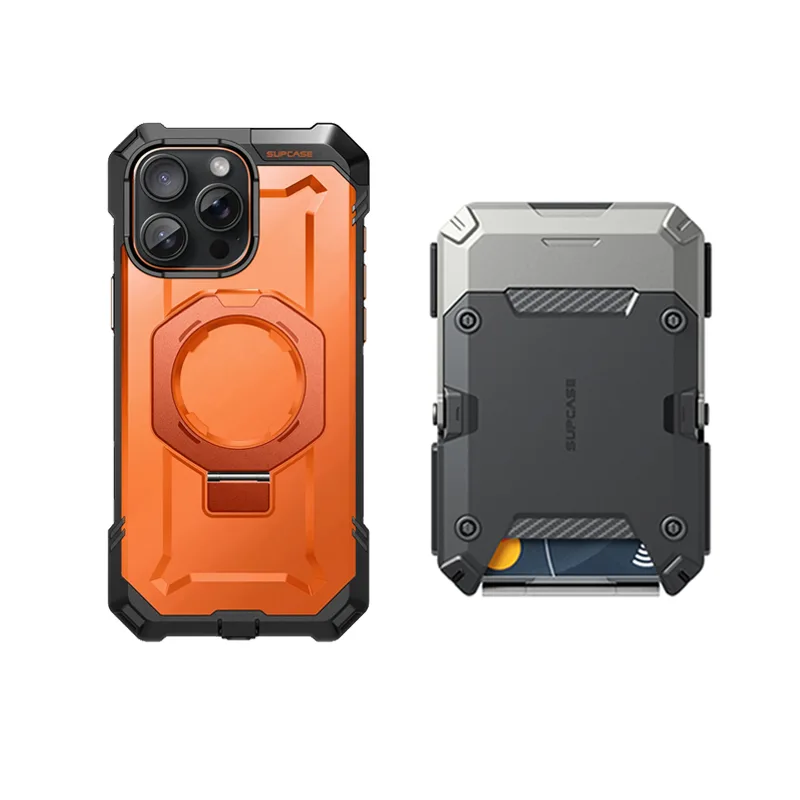 Bundle Sale - iPhone 16 Pro Max UB GRIP Series & MagFlip Wallet with Stand - Image 48