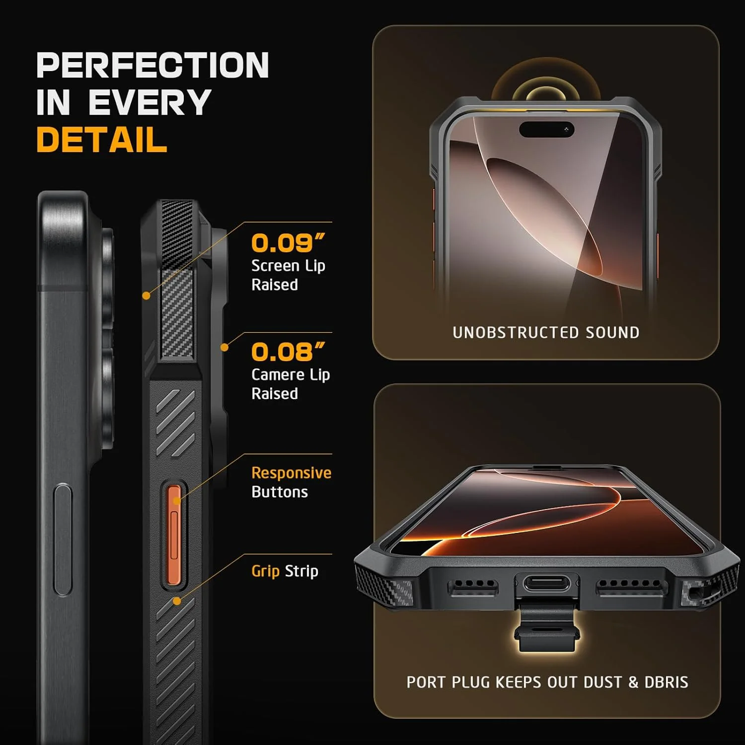 Bundle Sale - iPhone 16 Pro Max UB GRIP Series & MagFlip Wallet with Stand - Image 51