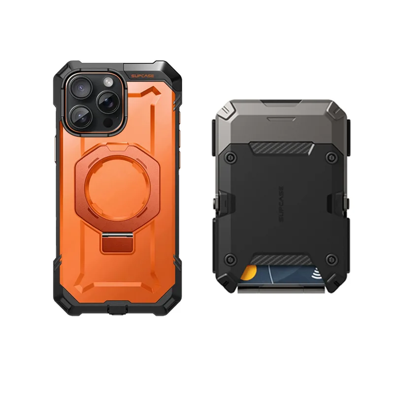 Bundle Sale - iPhone 16 Pro Max UB GRIP Series & MagFlip Wallet with Stand - Image 54