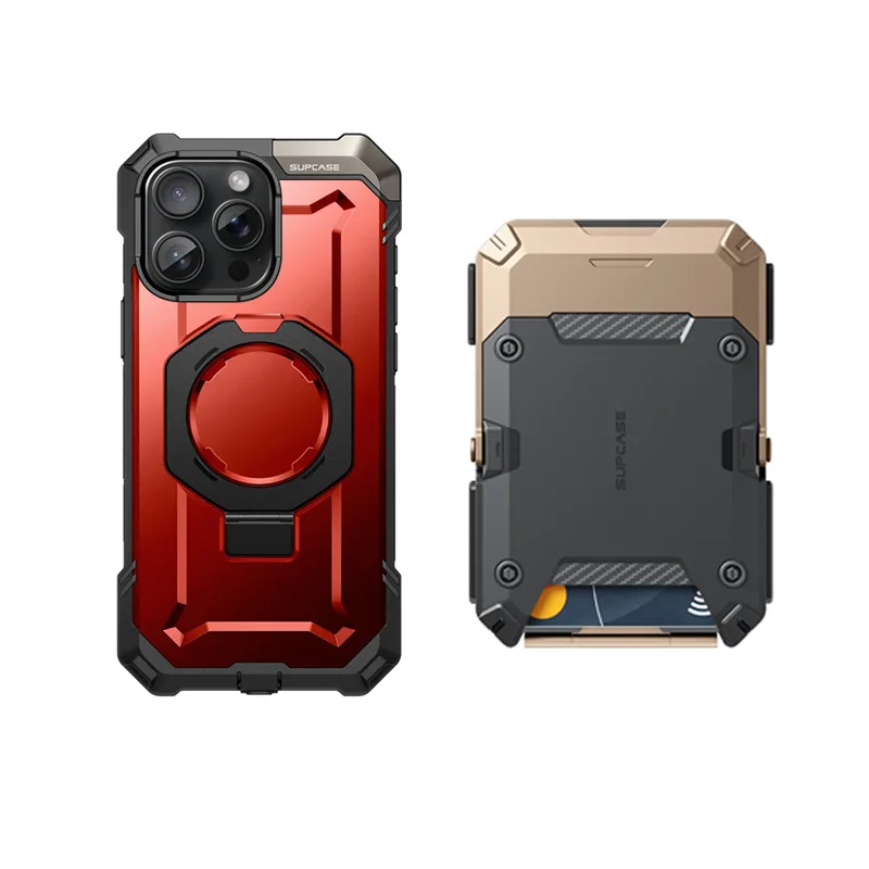 Bundle Sale - iPhone 16 Pro Max UB GRIP Series & MagFlip Wallet with Stand - Image 55