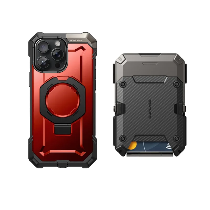 Bundle Sale - iPhone 16 Pro Max UB GRIP Series & MagFlip Wallet with Stand - Image 61