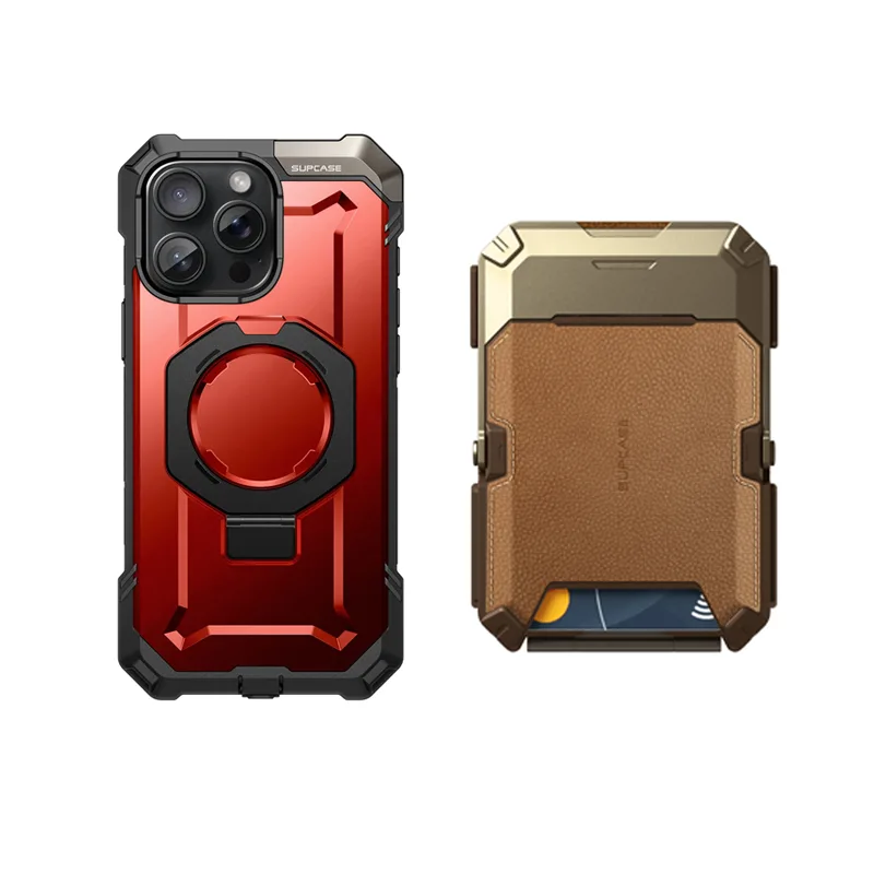 Bundle Sale - iPhone 16 Pro Max UB GRIP Series & MagFlip Wallet with Stand - Image 62