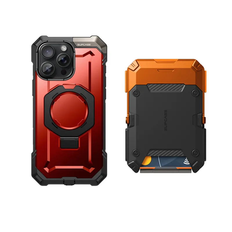 Bundle Sale - iPhone 16 Pro Max UB GRIP Series & MagFlip Wallet with Stand - Image 64