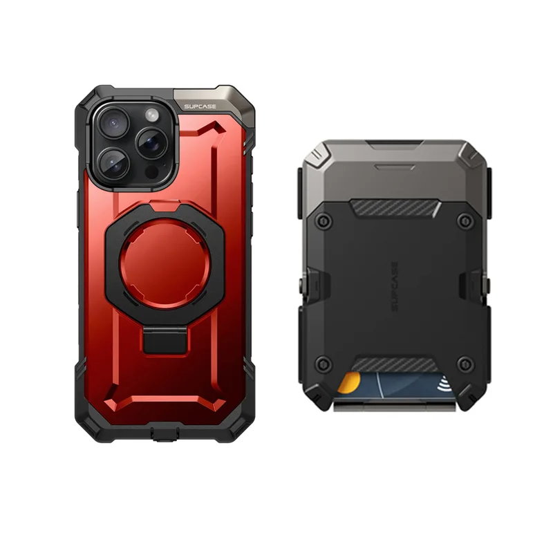 Bundle Sale - iPhone 16 Pro Max UB GRIP Series & MagFlip Wallet with Stand - Image 65