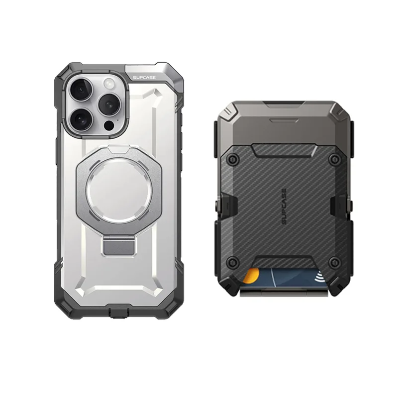 Bundle Sale - iPhone 16 Pro Max UB GRIP Series & MagFlip Wallet with Stand - Image 66