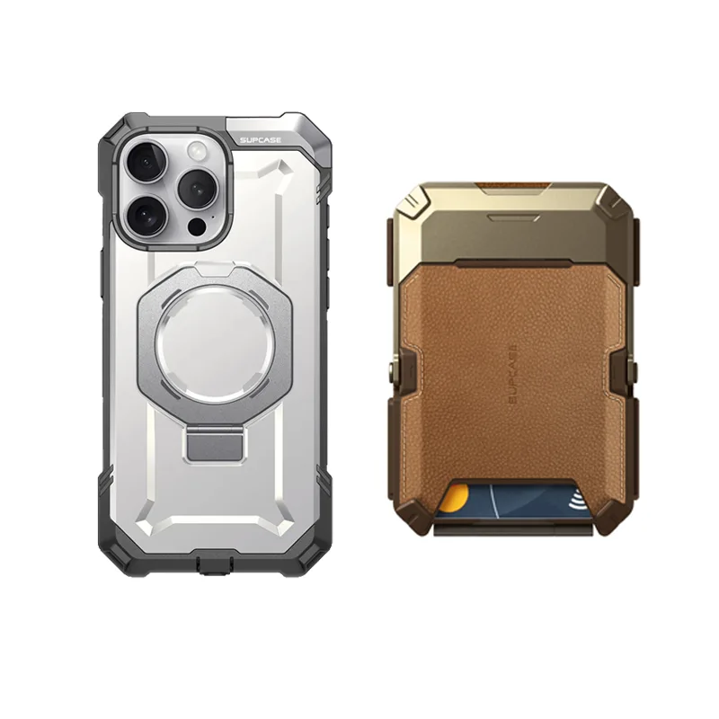 Bundle Sale - iPhone 16 Pro Max UB GRIP Series & MagFlip Wallet with Stand - Image 68