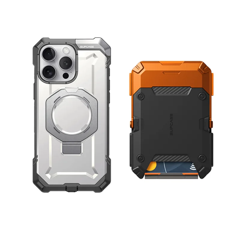 Bundle Sale - iPhone 16 Pro Max UB GRIP Series & MagFlip Wallet with Stand - Image 70