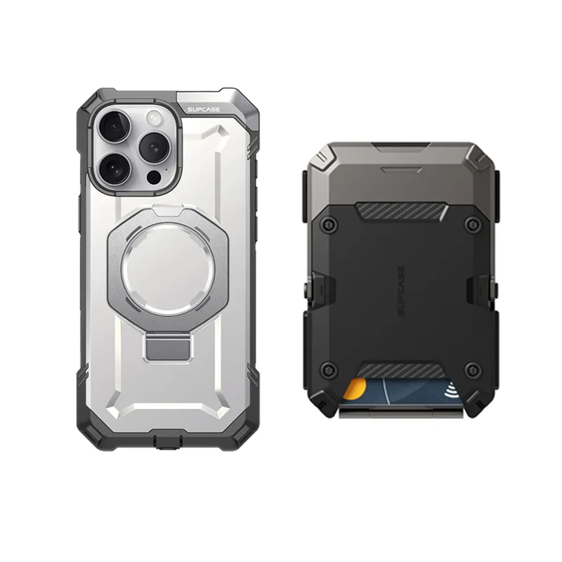 Bundle Sale - iPhone 16 Pro Max UB GRIP Series & MagFlip Wallet with Stand - Image 72