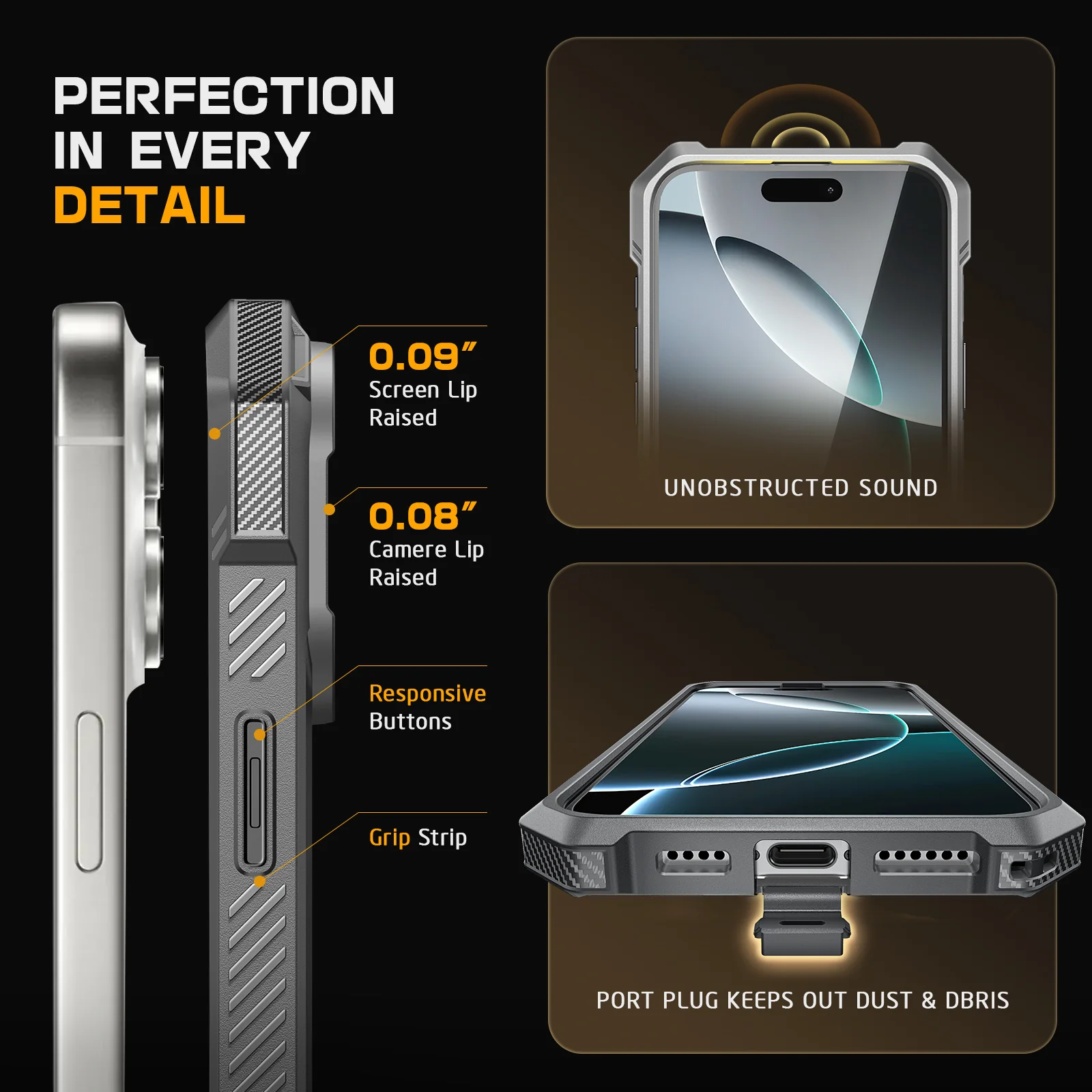 Bundle Sale - iPhone 16 Pro Max UB GRIP Series & MagFlip Wallet with Stand - Image 73