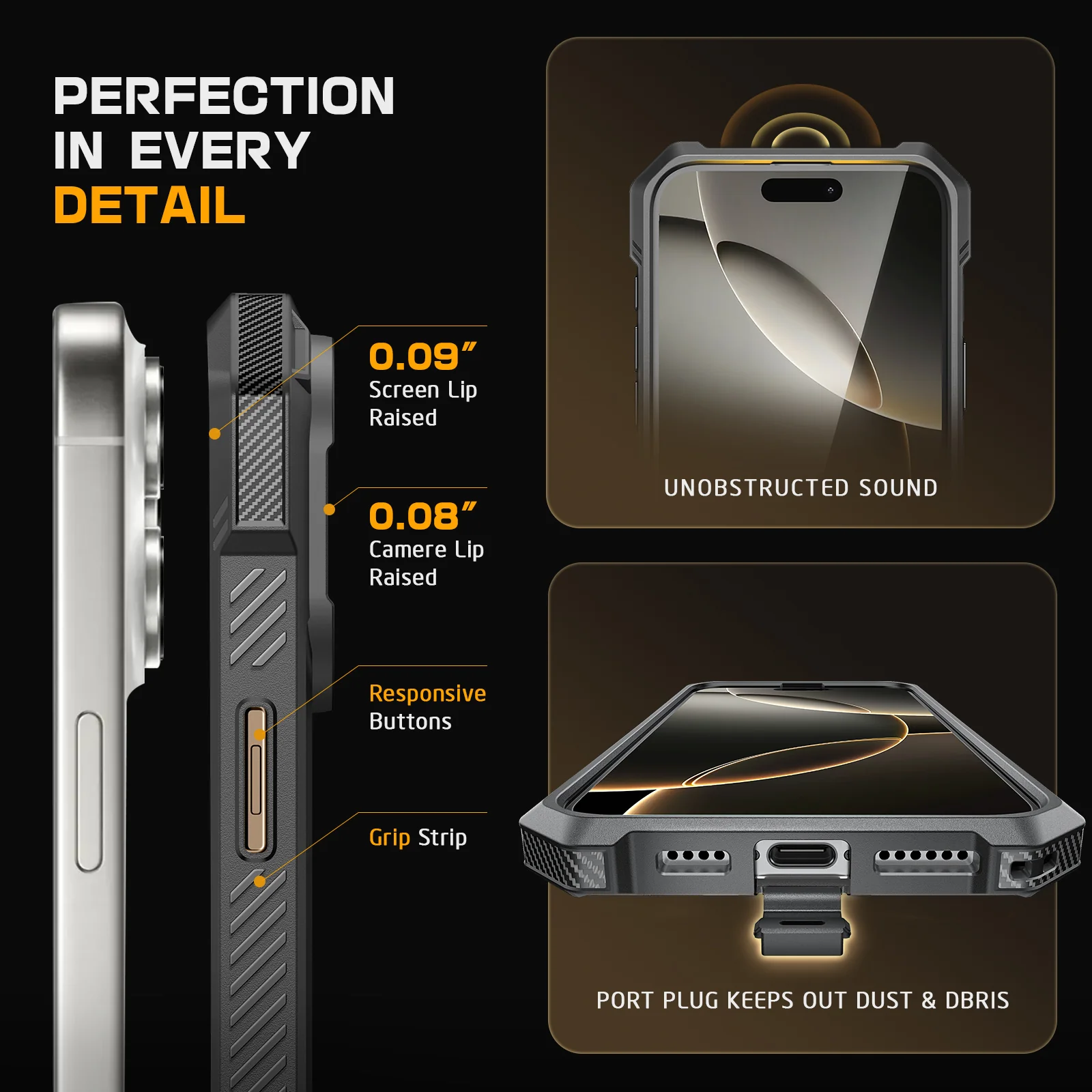 Bundle Sale - iPhone 16 Pro Max UB GRIP Series & MagFlip Wallet with Stand - Image 75